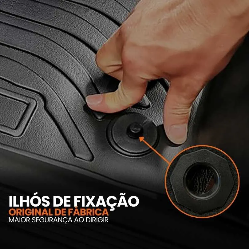 Ilhós de fixação compatíveis com o original