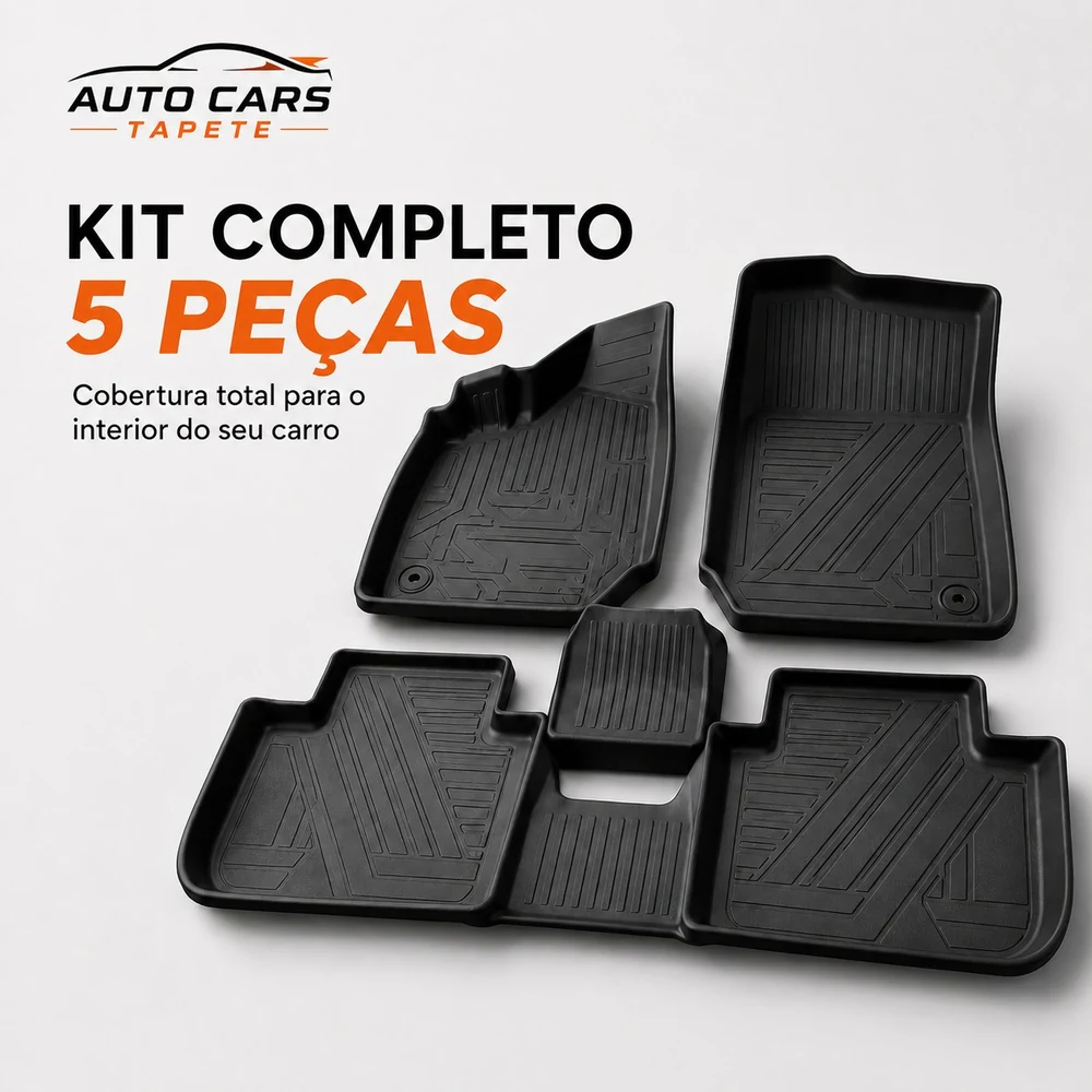 Kit completo de 5 peças para o interior do carro